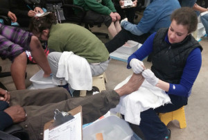 Brother Francis Shelter Foot Washing