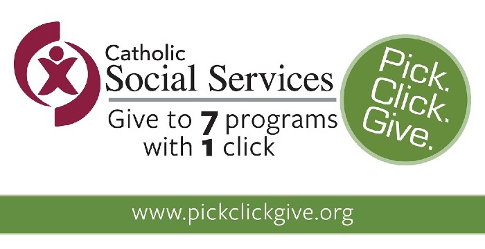 Give to 7 Catholic Social Services programs with 1 click